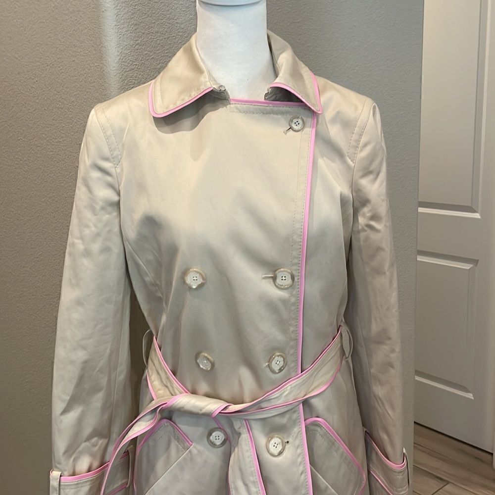 Coach Woman’s Trench Coat Double Breasted - Picture 2 of 4